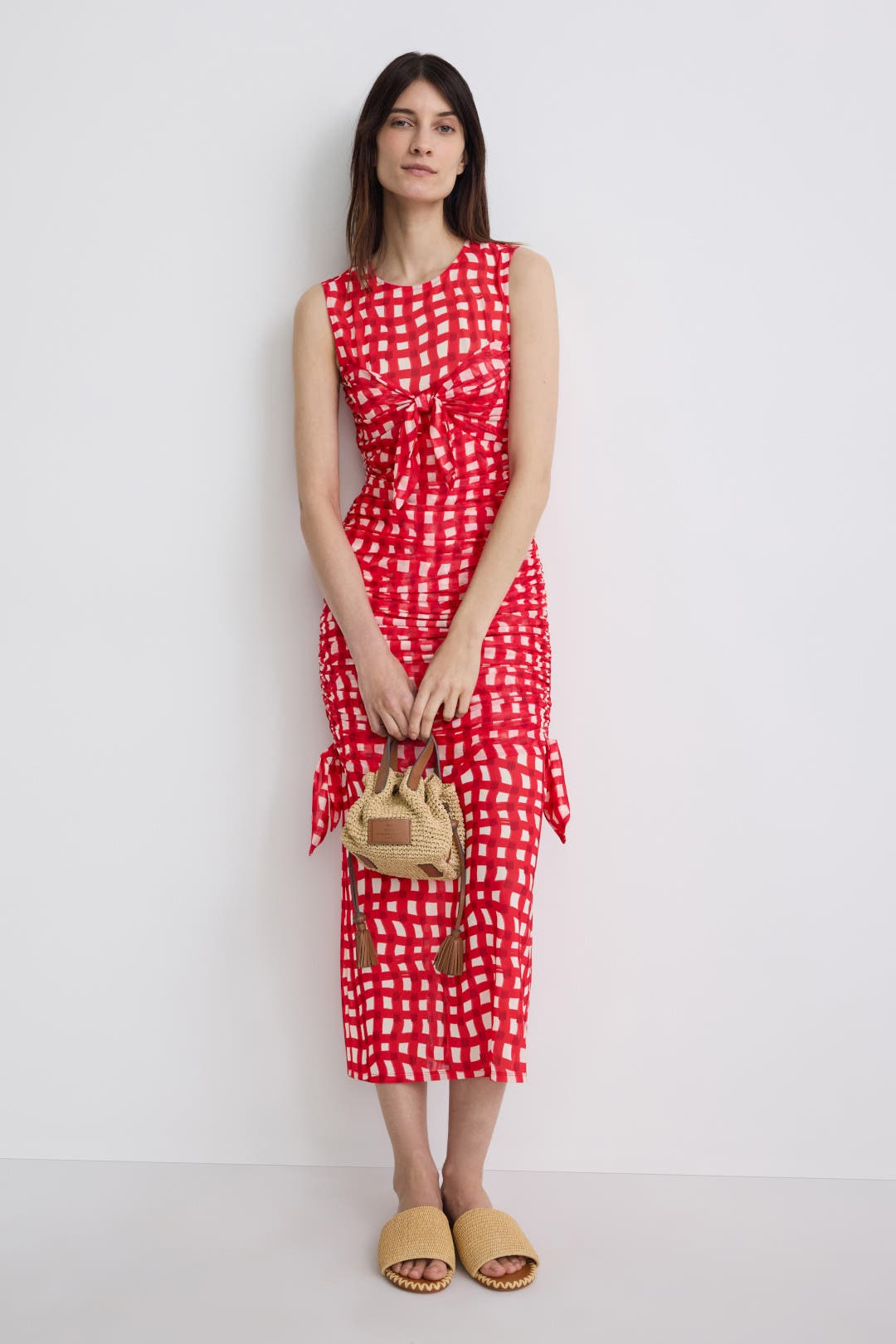 Simon Miller Sonora Mesh Midi Dress