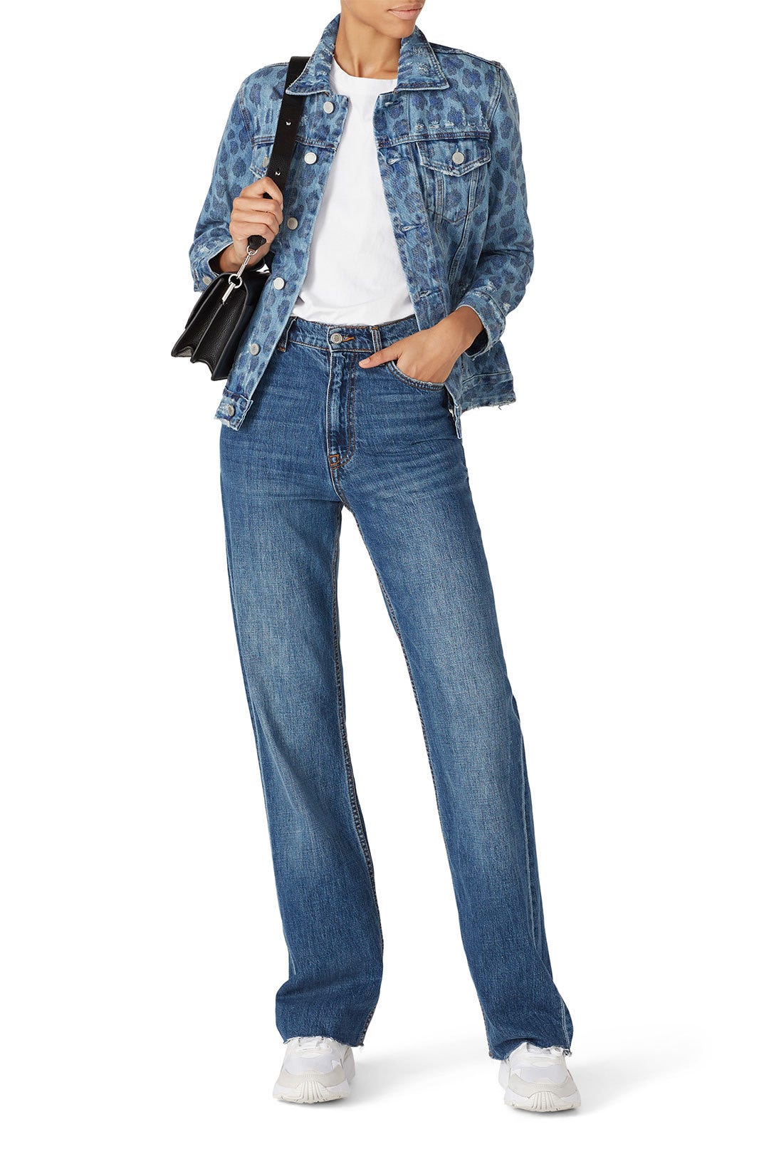 Welcome to the Jungle Denim Jacket by BLANKNYC 0