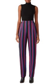 Stripe Soft Pants by Diane von Furstenberg