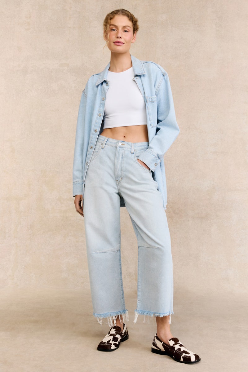 Quinn Relaxed Barrel Leg Jeans by ÉTICA Denim - Photo 0