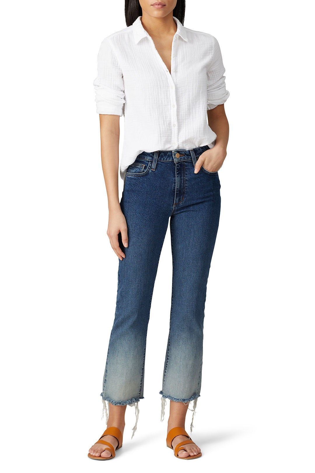Callie High Rise Boot Cut Jeans by Joe's Jeans 0