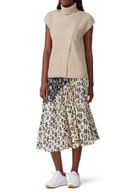 Floral Pleated Skirt by Jill Jill Stuart