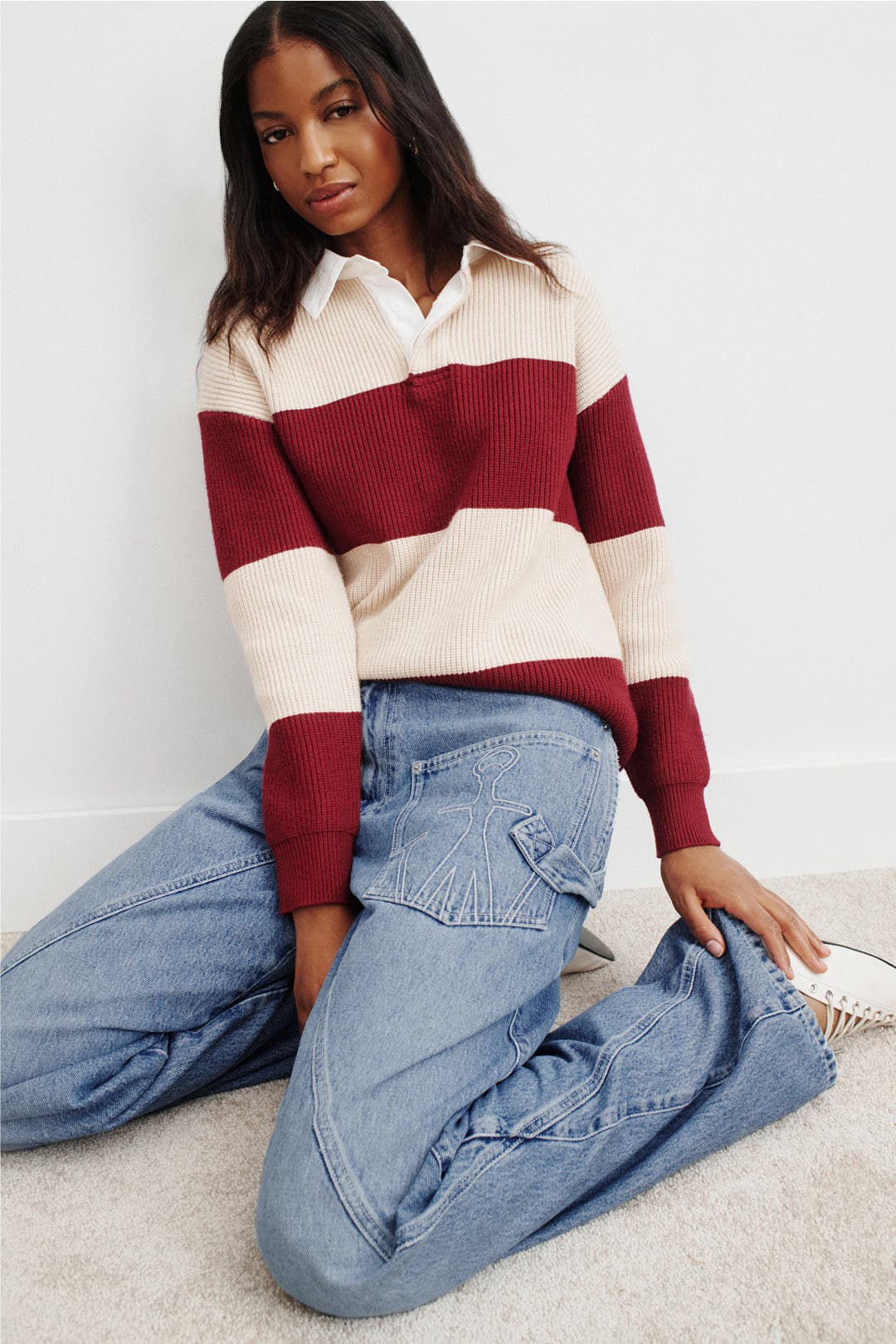 Twisted Workwear Jeans by JW Anderson | Rent the Runway