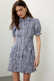 Smocked Gingham Dress by Jason Wu x RTR