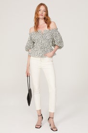 Petal Tie Front Top by Polo Ralph Lauren