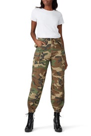 Camo Cargo Joggers by R13