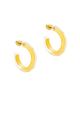alison lou small jelly hoops