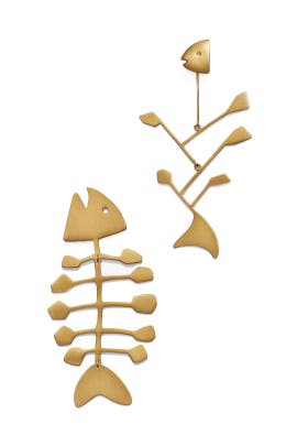 tory burch fish earrings