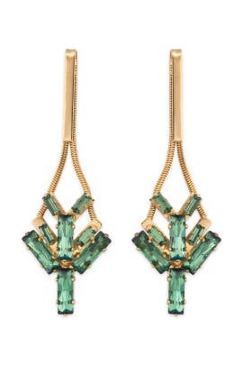 Tropical Ocean Stone Earrings By Lee Angel For 112 The Runway Tropical Ocean Stone Earrings By Lee Angel