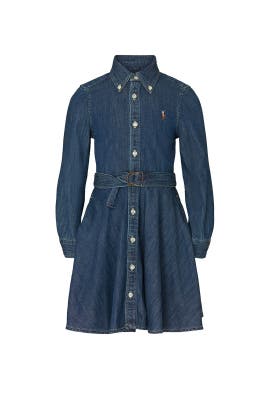 denim shirt dress kids