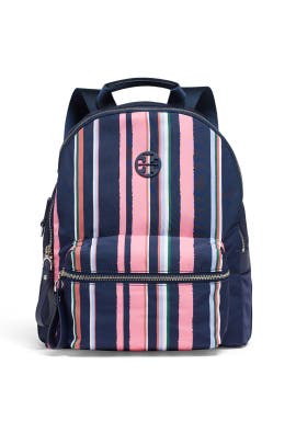 tilda printed zip backpack