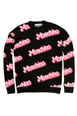 moschino barbie sweater dress