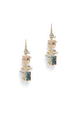 Mixed Stone And Crystal Drop Earrings By Alexis Bittar For 35 Mixed Stone And Crystal Drop Earrings By Alexis Bittar