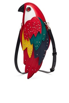 kate spade parrot tote
