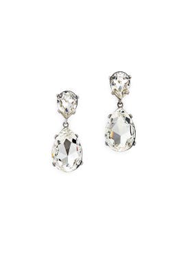 Clear Drop Earrings By Kenneth Jay Lane For 15 The Runway Clear Drop Earrings By Kenneth Jay Lane