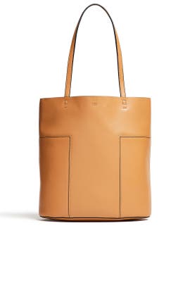 tory burch camel tote