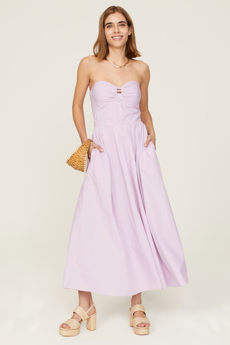 Balconette Midi Dress by S/W/F