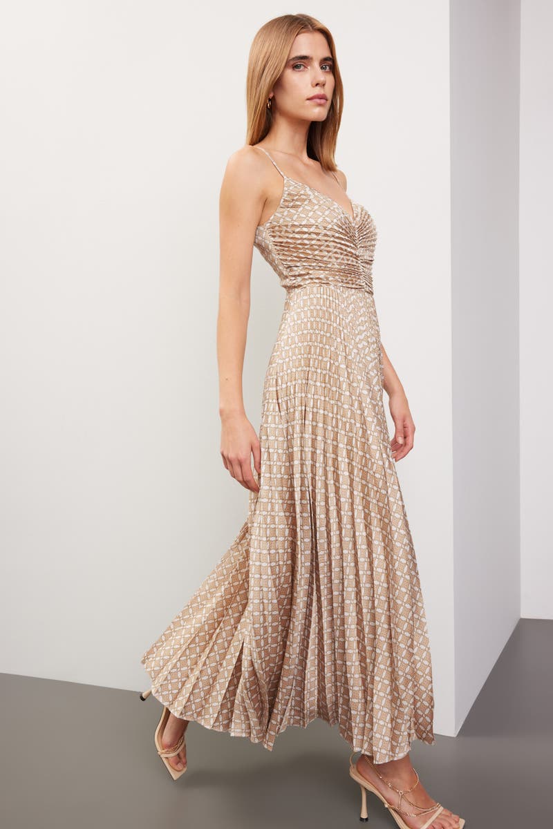 ロゼミューズ Pleated collar resort style dress Strappy Pleated Dress by Club Monaco | Rent the Runway