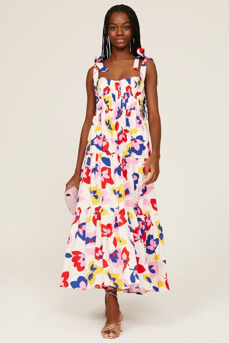 即発! サイズ2 Kate Spade Melody Dress Painterly Strokes Flutter Sleeve Dress | Kate Spade New York