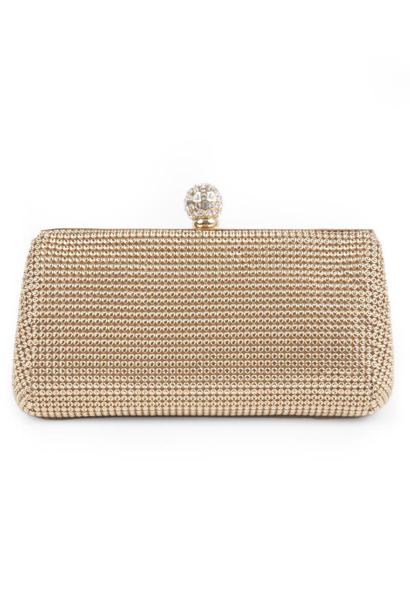 Gold Mesh Glam Clutch by Whiting & Davis
