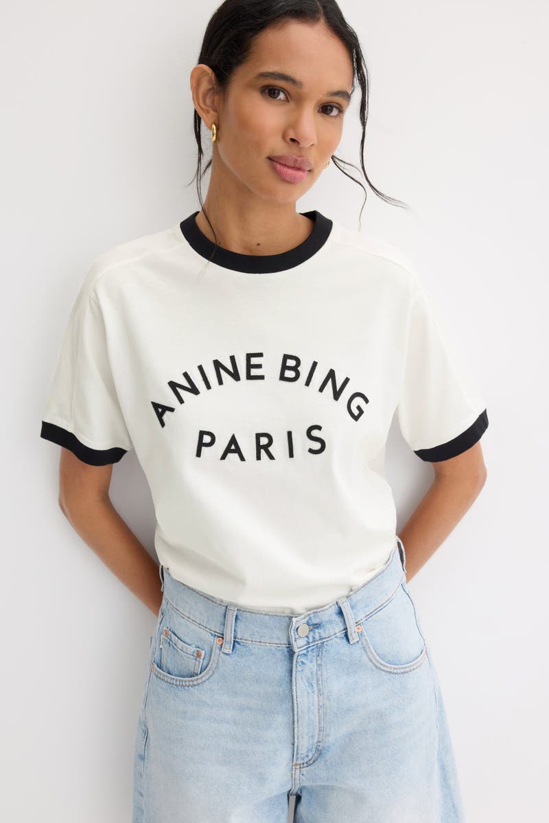Jaylin Tee Paris by Anine Bing