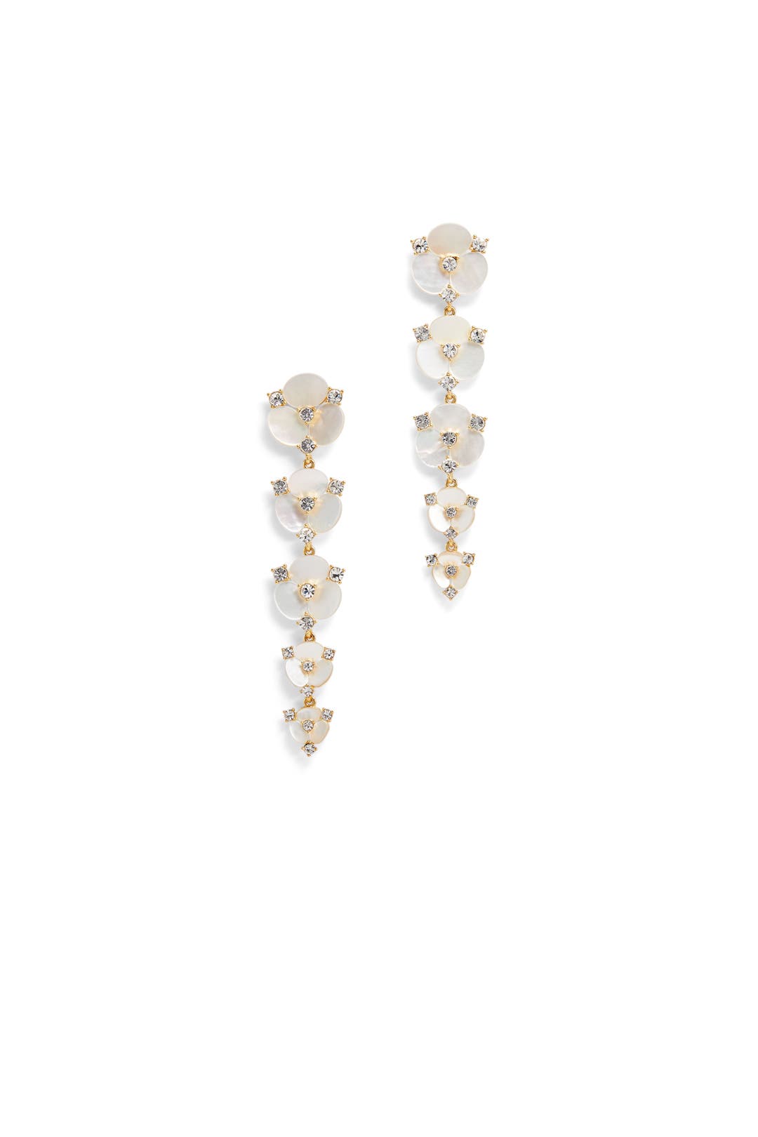 国内 Kate Spade disco pansy large stud earrings WBRUH031 kate spade new york Disco Pansy Stud Earrings mother of