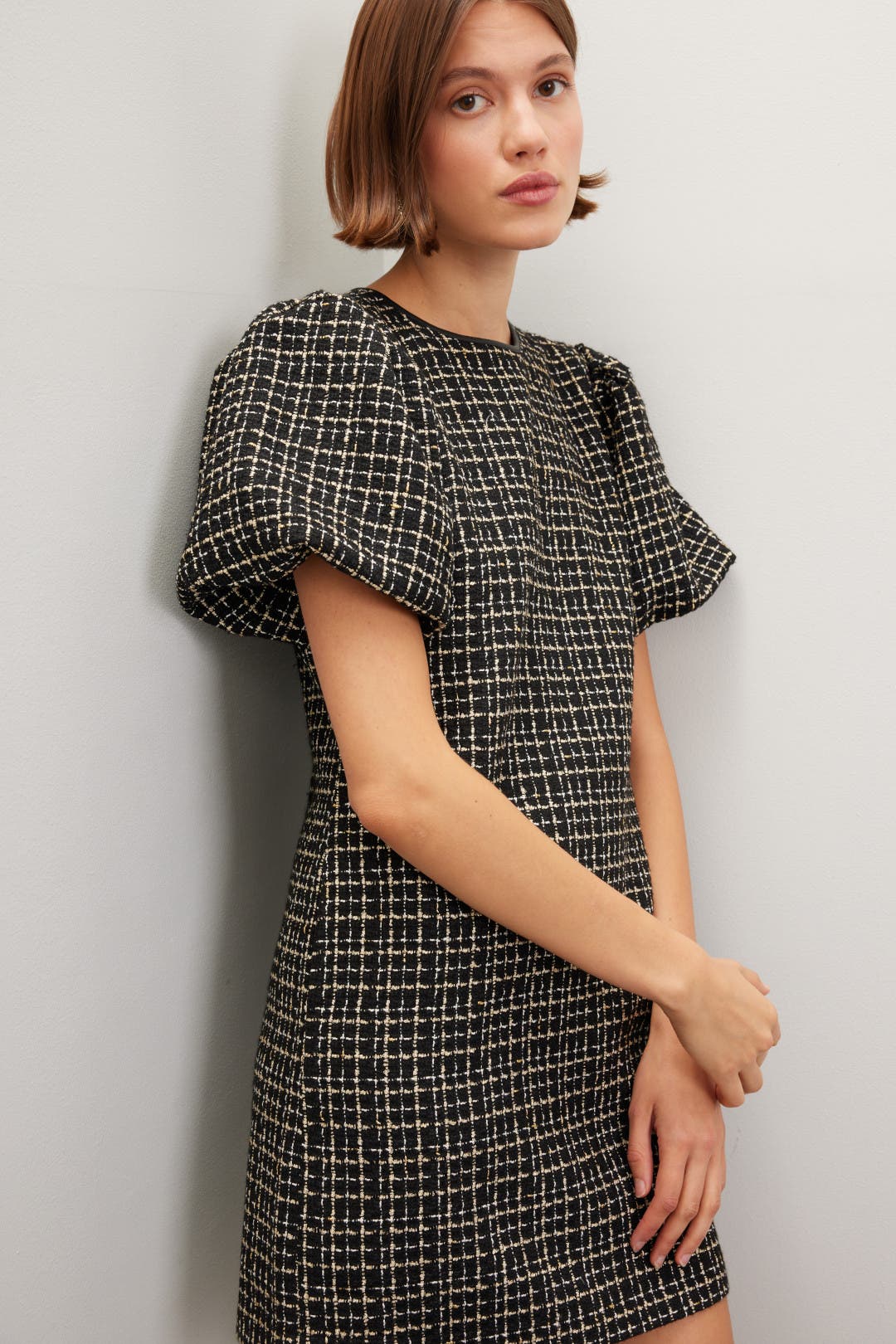 Tweed Mini Dress by TOCCIN X RTR | Rent the Runway 