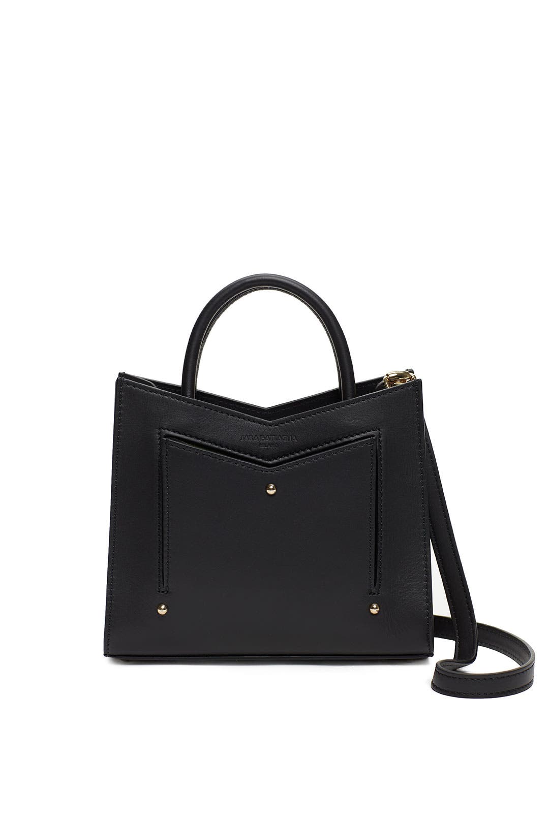 Mini Bucket Sara Battaglia Plisse Tote Bag Sara Battaglia Large