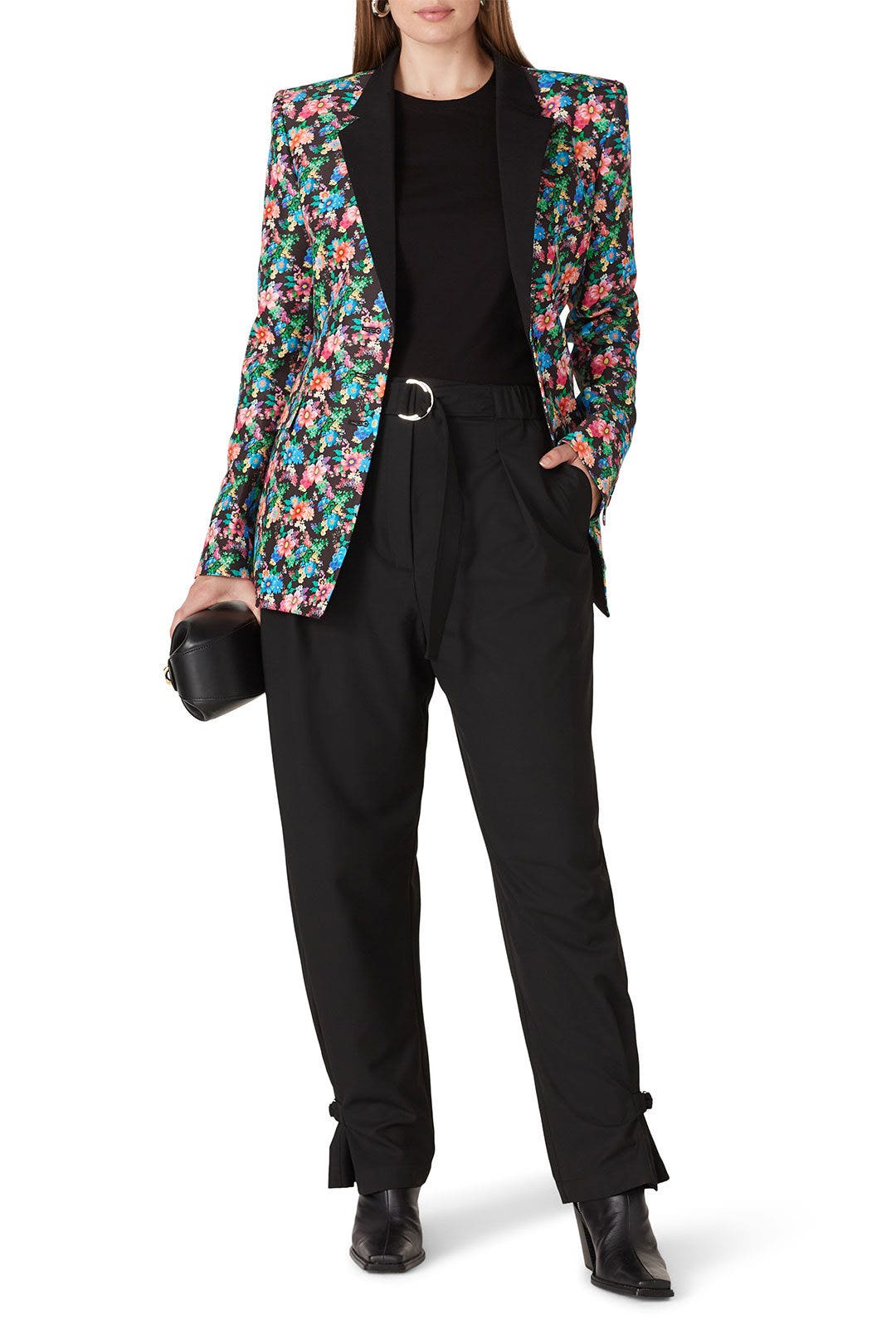 Floral Print Blazer by Rabanne 5