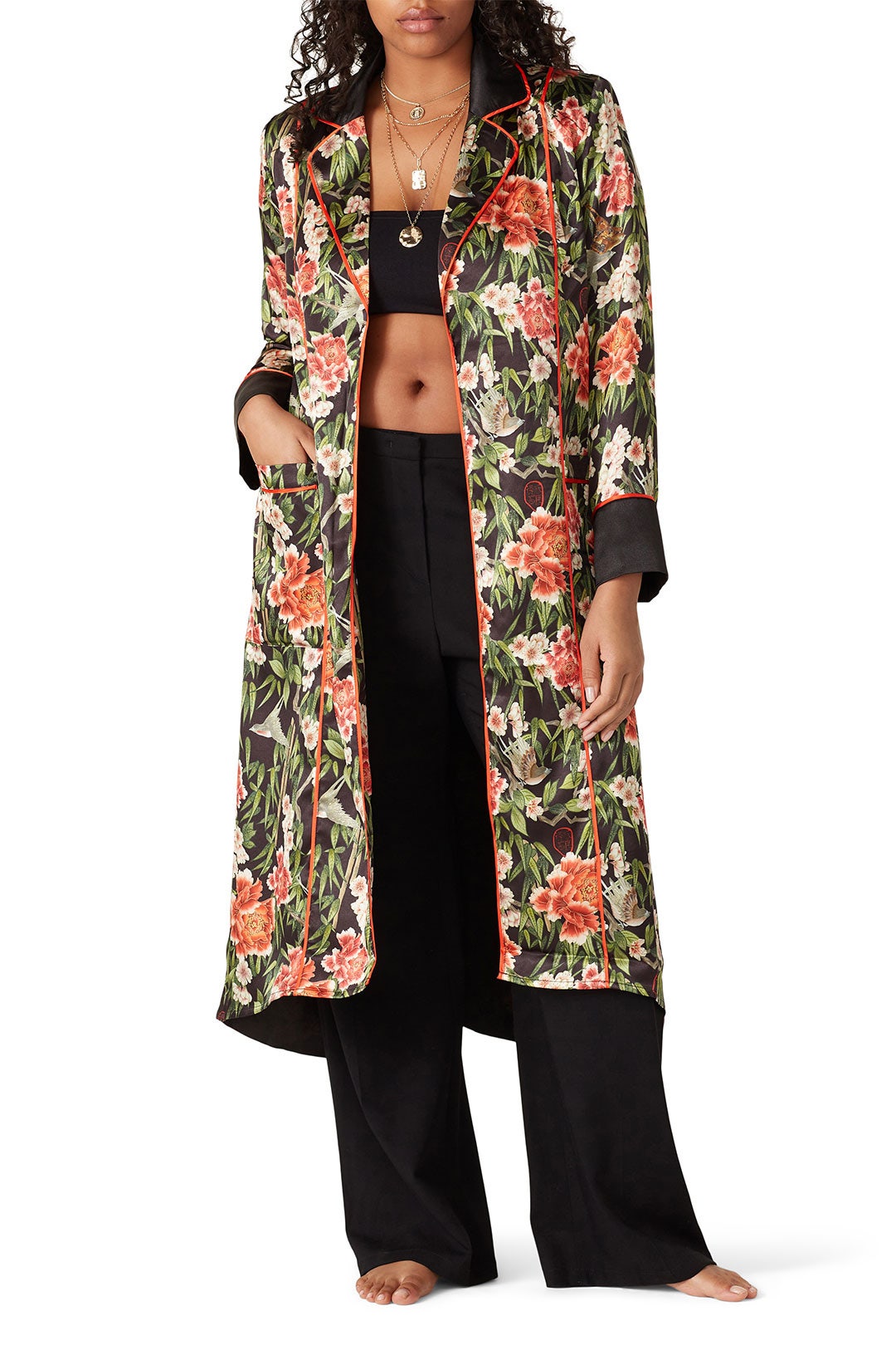 HAHT Solo Floral Robe by HAH 5