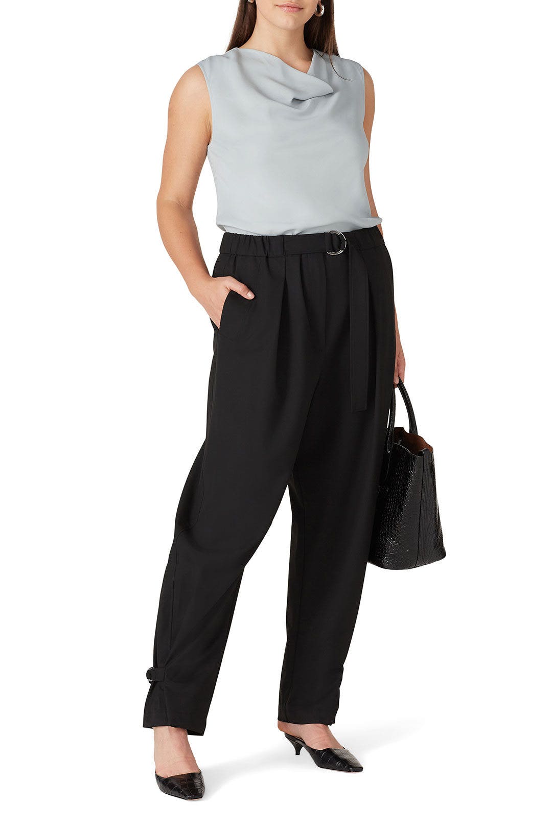 Sleeveless Drape Top by Emporio Armani 5