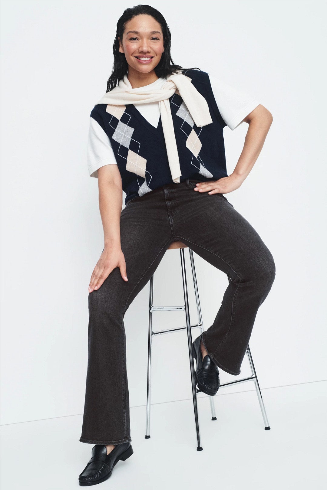 Faded Weekender Flare Jeans by MOTHER 5