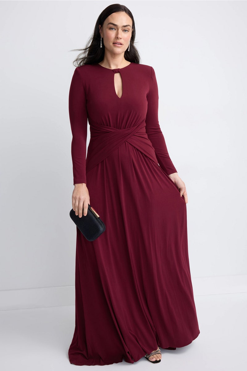 Long Sleeve Evening Gown by NISSA - Photo 0