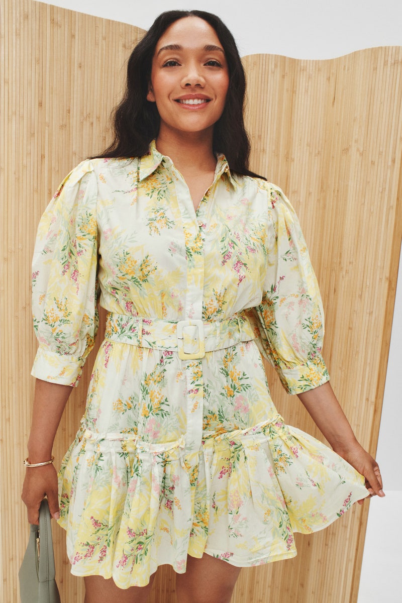Belted Shirt Dress by Peter Som x RTR - Photo 5