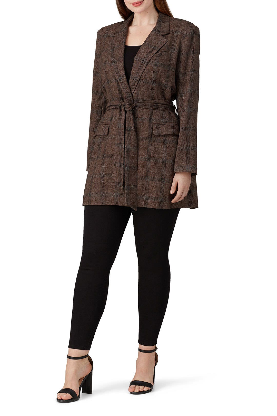 Plaid Cosa Blazer by AFRM 5