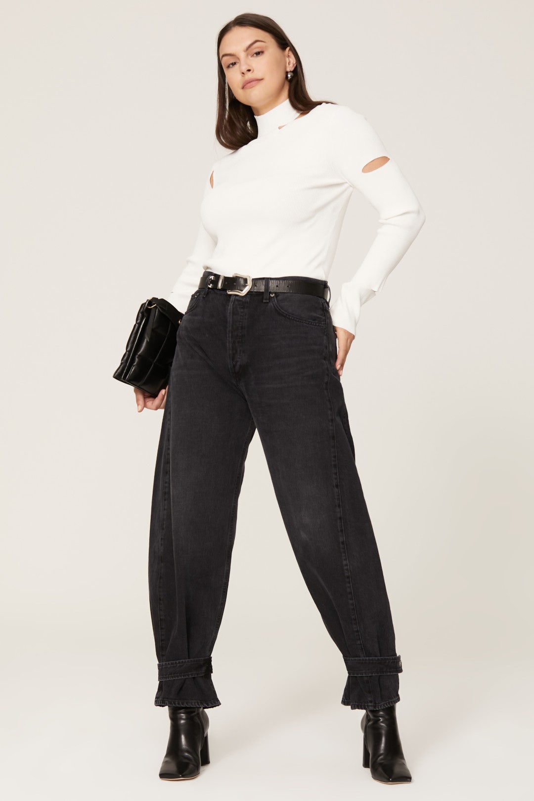 Cleo Cuffed Jeans by AGOLDE 5