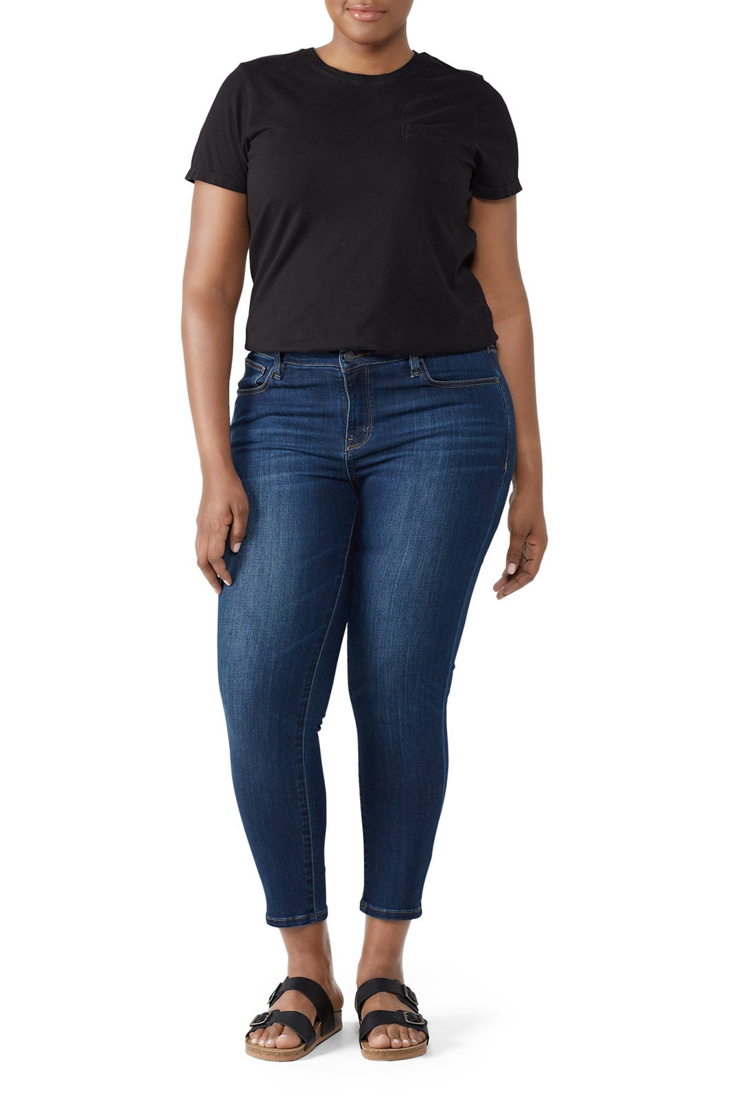 Marina Mid-Rise Ankle Skinny Jeans by Habitual 4