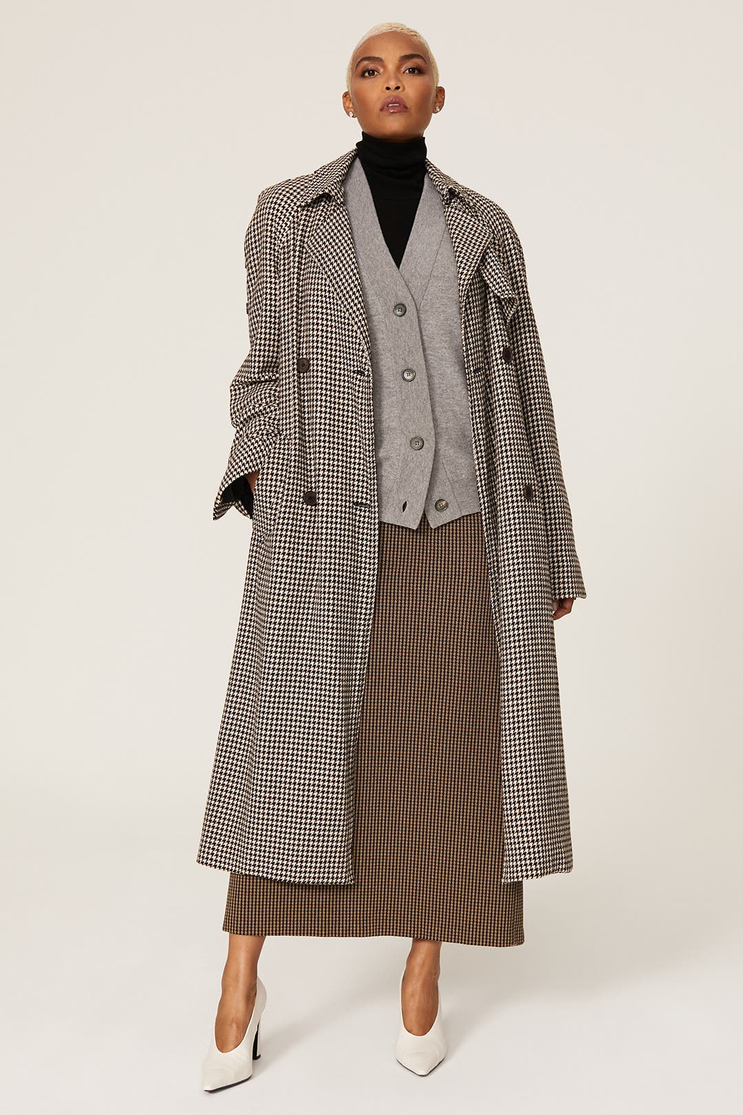 Light Grey Cardigan by Maison Margiela | Rent the Runway