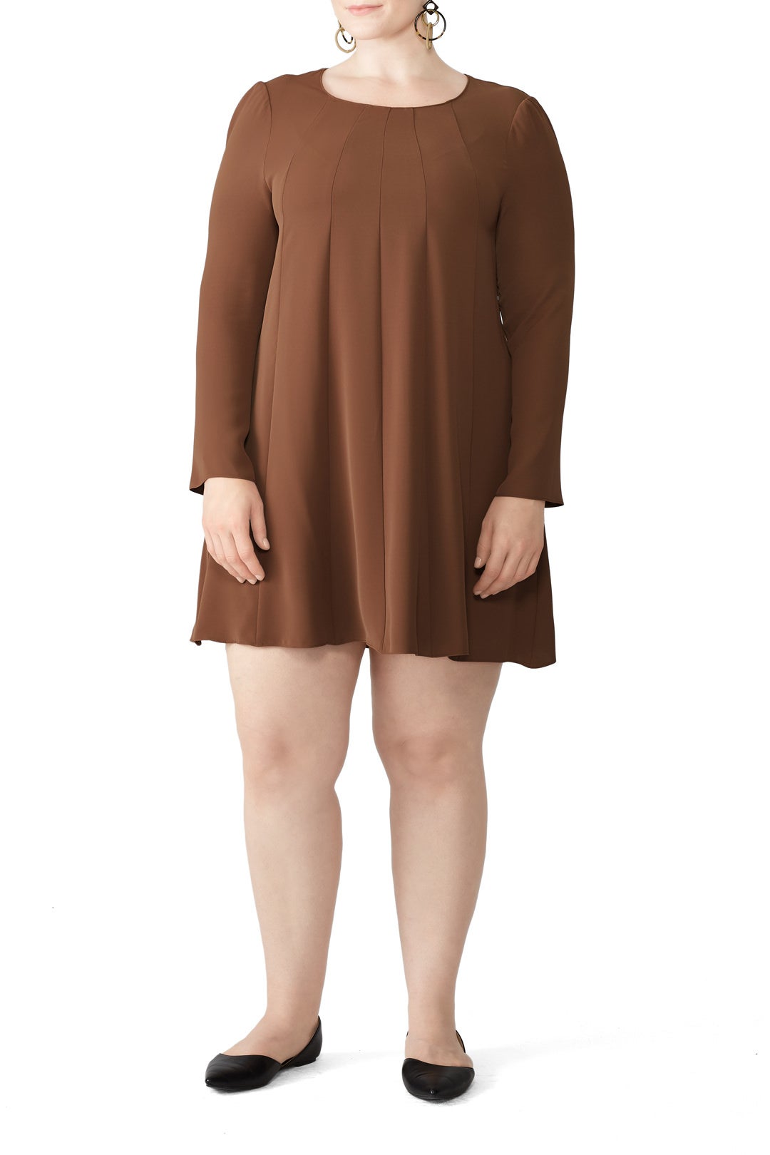Brown Wendy Dress by Amanda Uprichard 4
