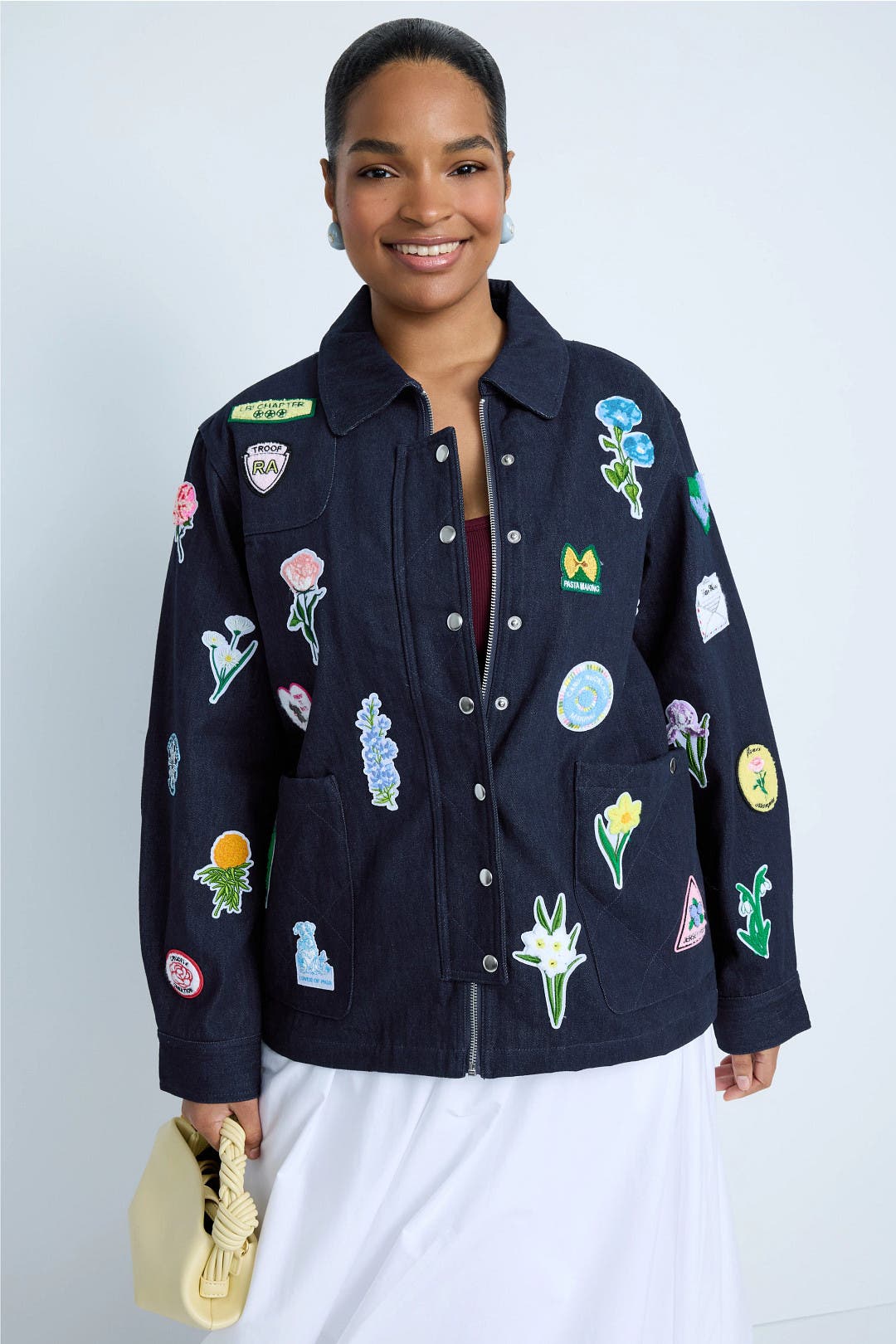 Navy Lizzie Jacket by Rachel Antonoff | Rent the Runway