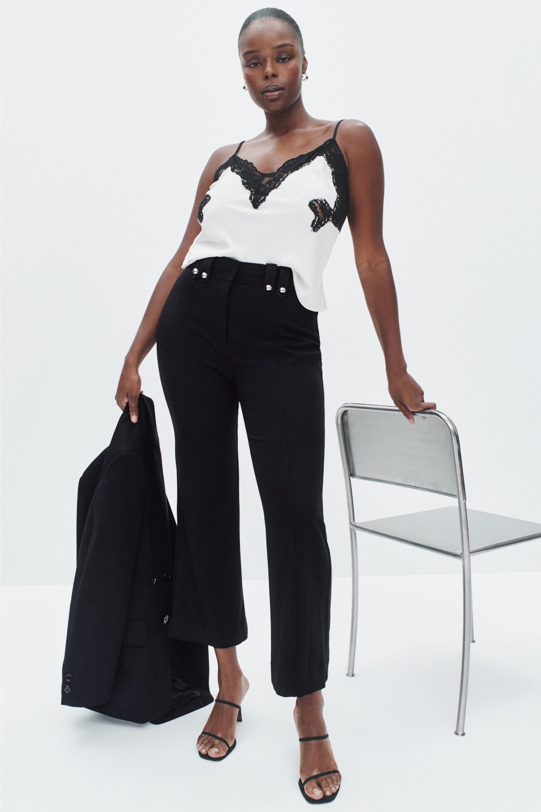 Dawson Crop Flare Trouser by Derek Lam 10 Crosby 5