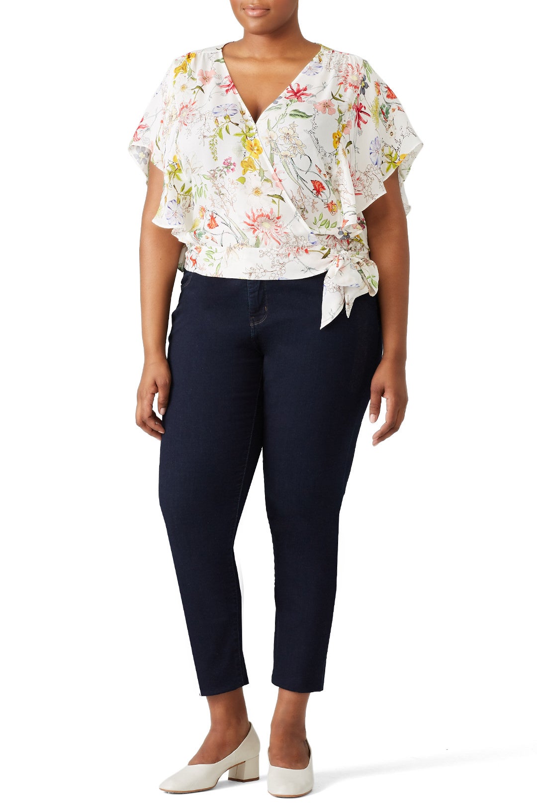 Floral Kory Faux Wrap Top by Parker 4