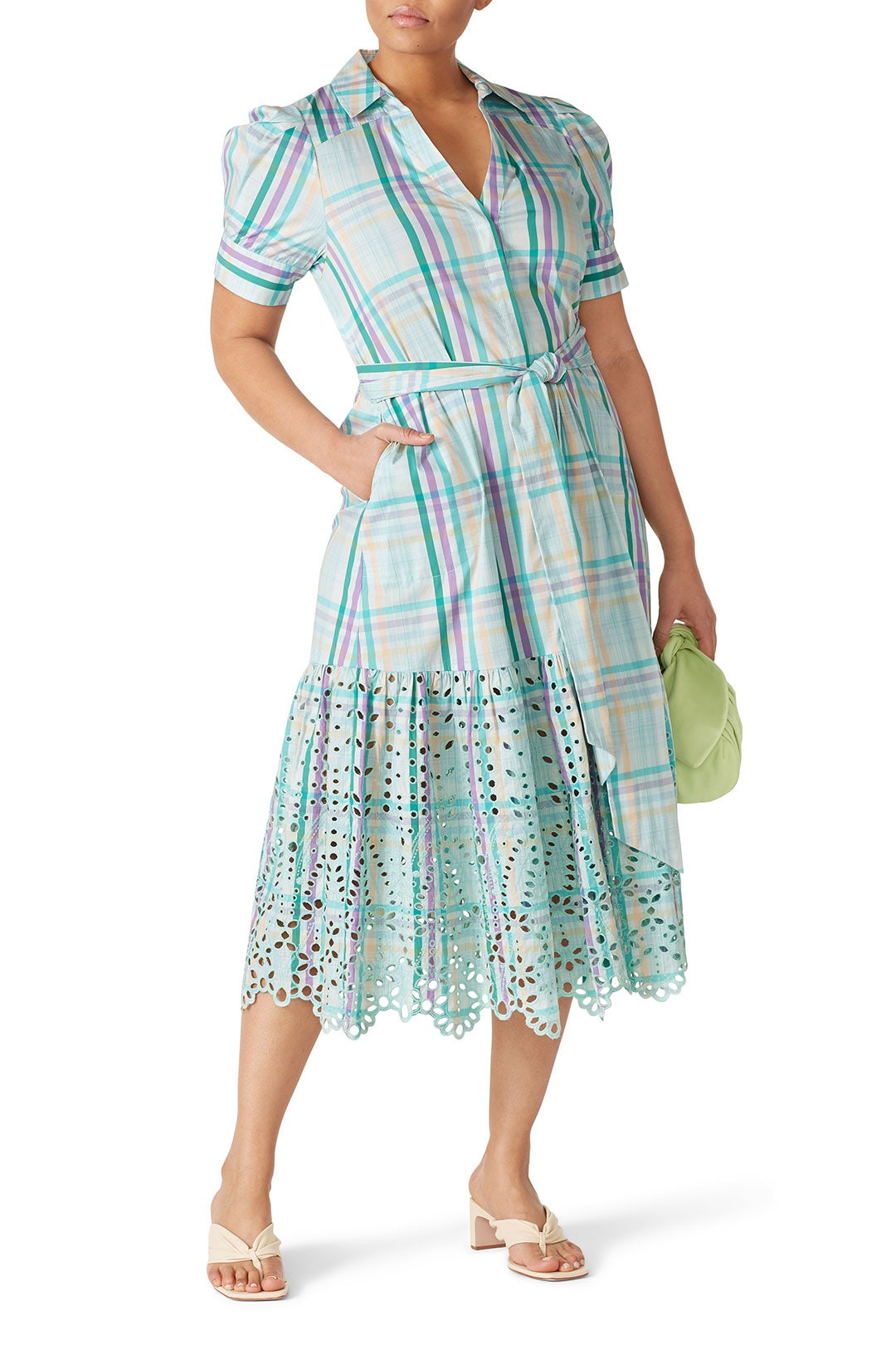 Striped Fern Dress by Tanya Taylor 5