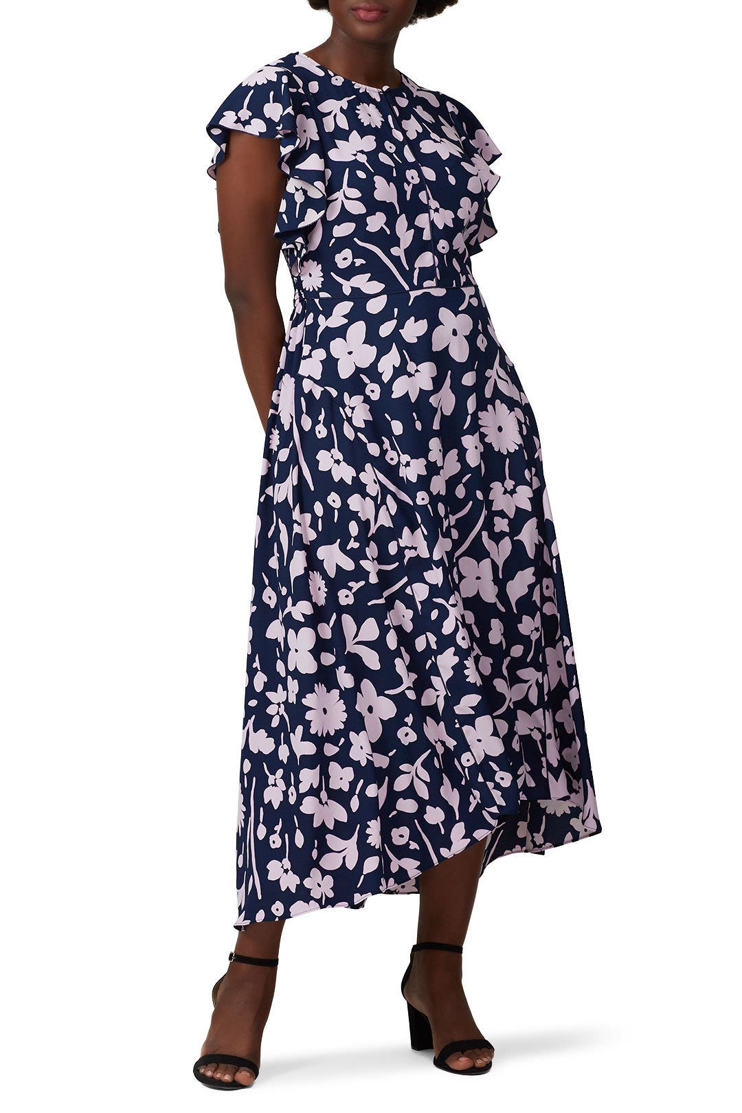 Parisian Navy Splash Dress by kate spade new york 4