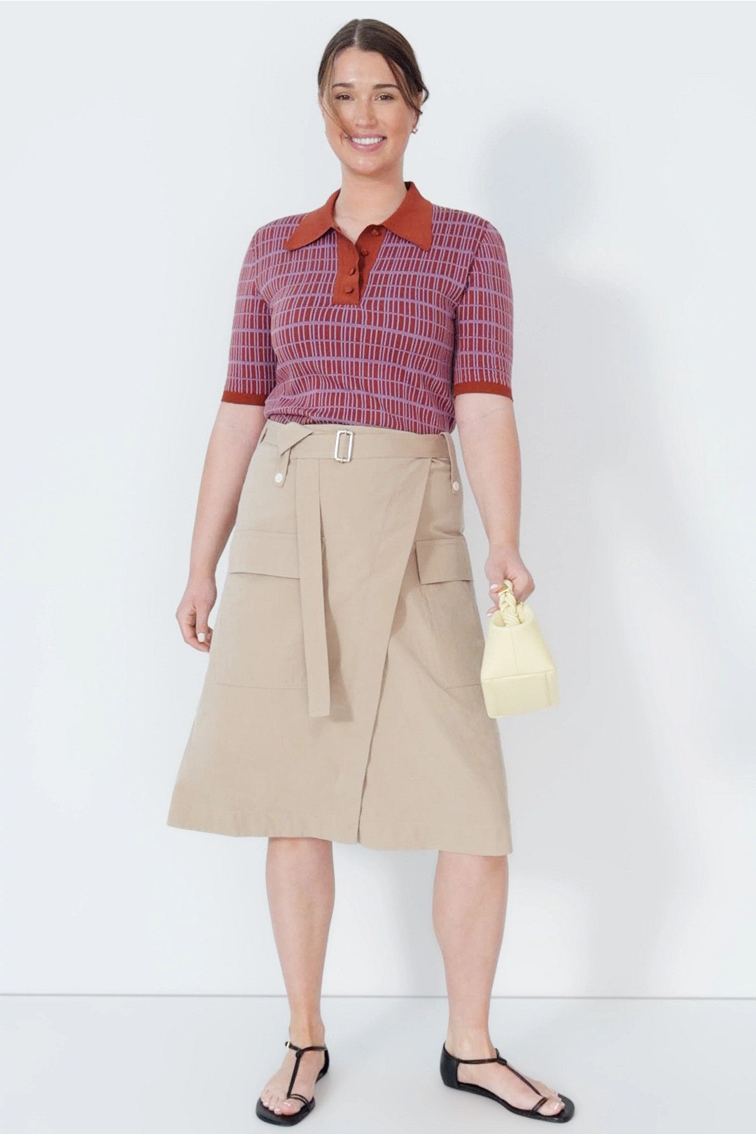 Utility Midi Skirt by Plan C 4
