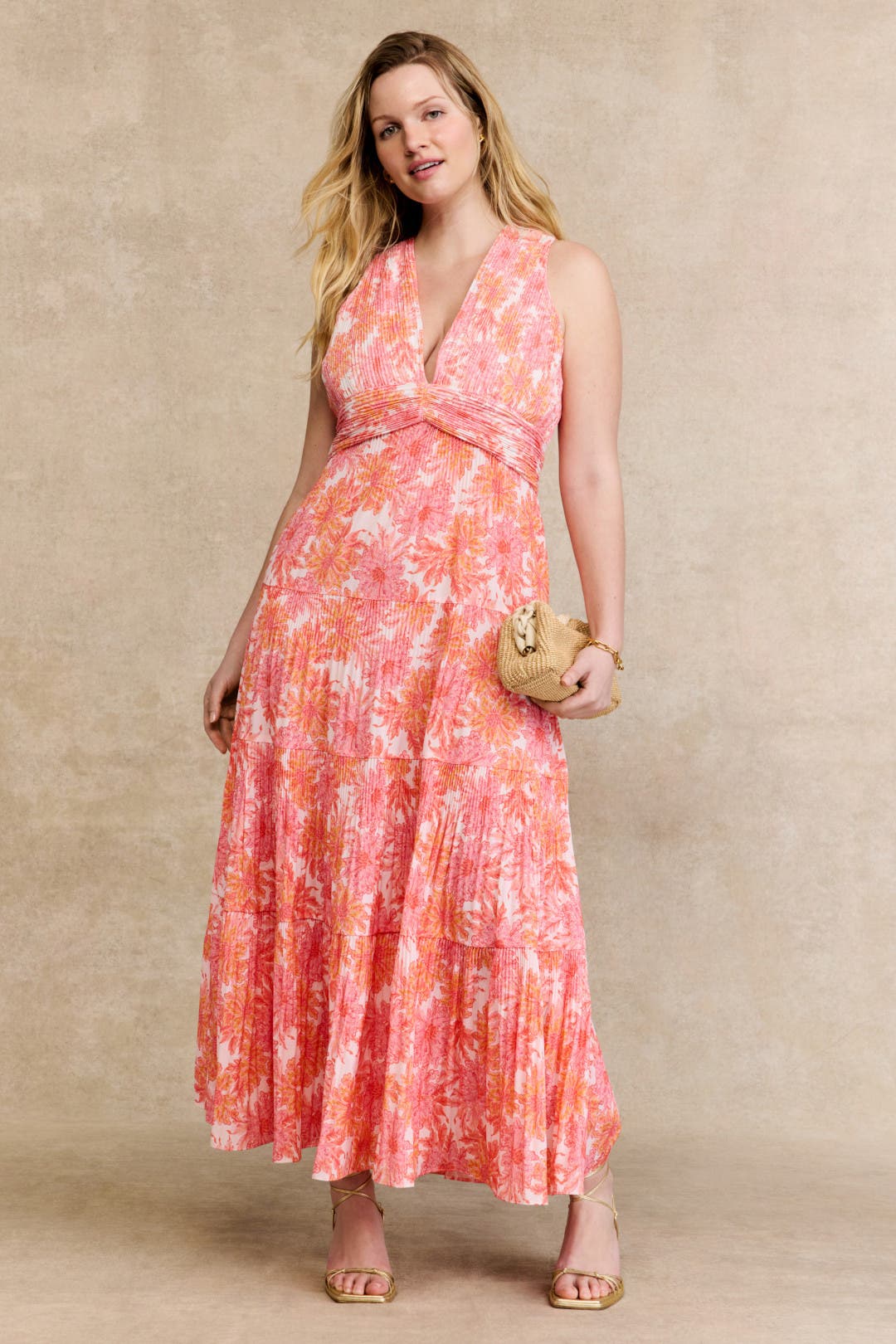 Pleated Tiered Dress by Derek Lam 10 Crosby x RTR | Rent the Runway