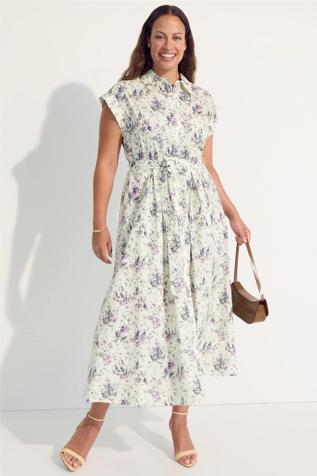Poplin Belted Shirt Dress by Adam Lippes x RTR 4