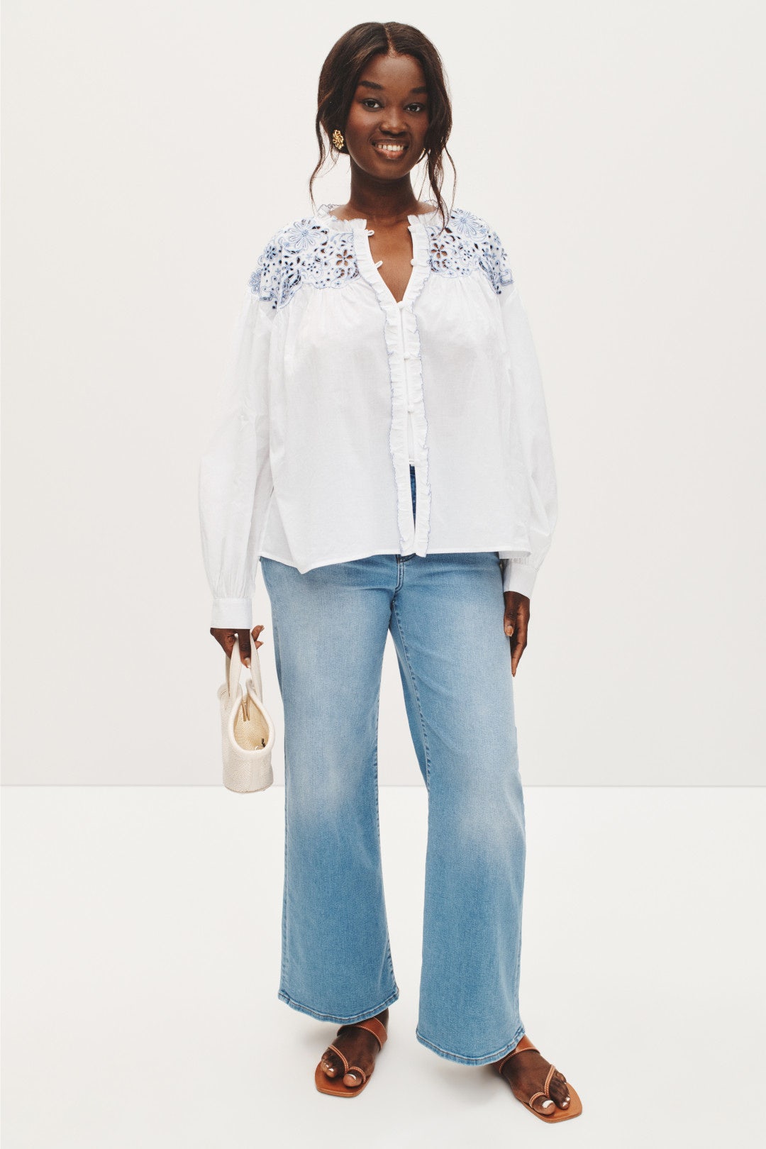 Floral Embroidered Blouse by kate spade new york 5