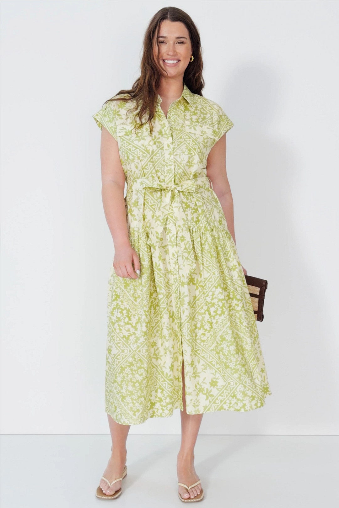 Drop Waist Shirt Dress by Derek Lam 10 Crosby x RTR 4