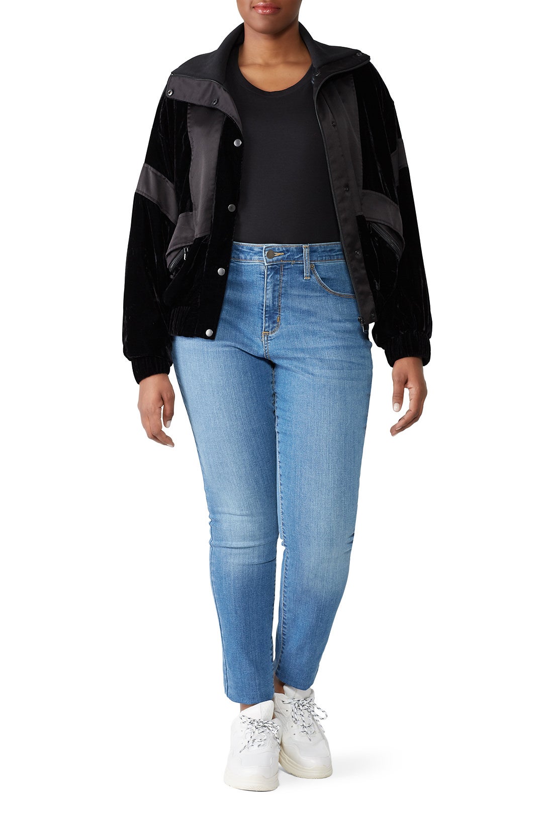 Hollis Velvet Combo Jacket by Parker 4